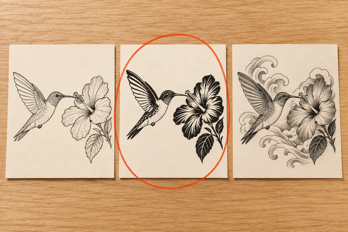 Pick style and detail